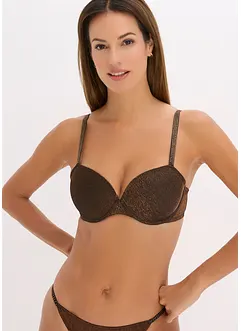 Vattert BH i glittermateriale, bonprix