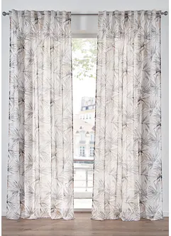 Gardin med trykk (1-pack), bonprix