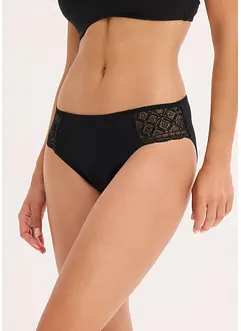 Menstruse med høy midje og middels høy absorberingsevne (2-pack), bonprix