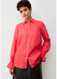 Skjortebluse av ramie, bonprix