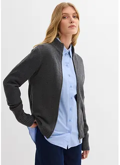 Cardigan i 100% økologisk bomull, bonprix