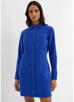 Figurnær kordfløyelskjole, bonprix