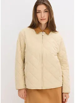 Jakke med rutesydd vattering, bonprix