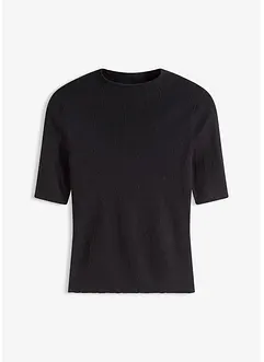 Ribbestrikket genser, bonprix