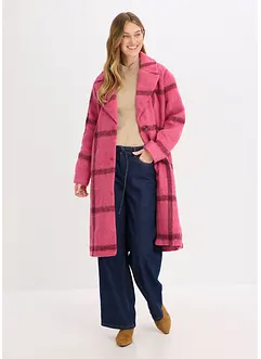 Oversized kåpe i ull-look, bonprix