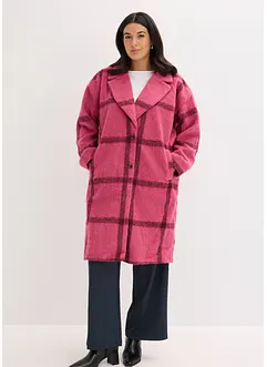 Oversized kåpe i ull-look, bonprix