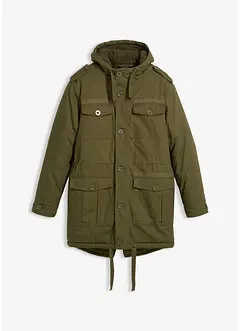 Winter Field-parkas med mykt fleecefôr, bonprix