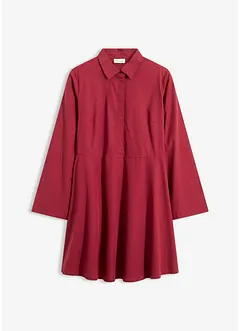 Skjortekjole i 100% bomull, bonprix