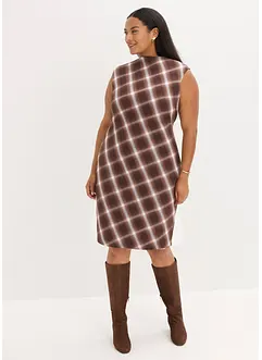 Kjole med rutemønster, bonprix