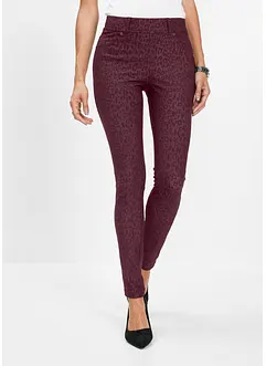 Jeggings med leopardmønster, bonprix