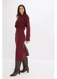Strikket kjolesett  (2-delt sett), bonprix