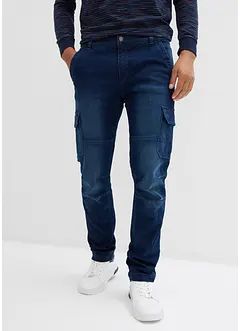 Termo Regular Fit cargo-jeans med komfortlinning og flanellfôr, Straight, bonprix