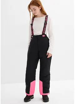 Skibukse med avtagbare stropper, vanntett, bonprix