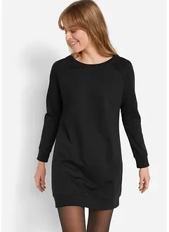 Sweatshirtkjole i myk frottè, bonprix
