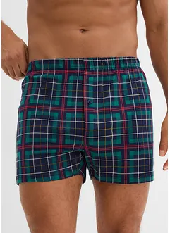 Boksershorts i jersey med bomull og løs passform, bonprix