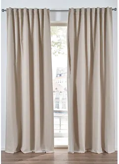 Mørkleggingsgardin i dobbelt lag (1-pack), bonprix