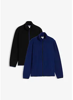 Fleecejakke (2-pack), bonprix