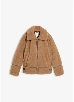 Jakke i imitert lammeskinn, bonprix