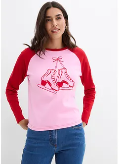 Raglangenser i 100% økologisk bomull, bonprix