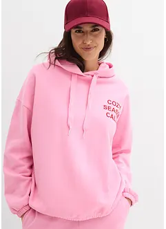 Oversized sweatshirt i 100% bomull, bonprix