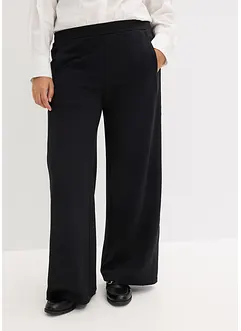 Pull on-bukse i Punto di Roma-materiale med strass, bonprix