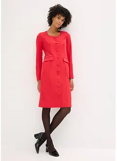 Blazerkjole med blondekant, bonprix