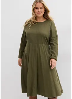 Kjole i 100% bomullsflanell, bonprix