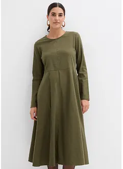 Kjole i 100% bomullsflanell, bonprix