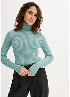 Ribbestrikket genser, bonprix