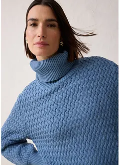 Pologenser med merinoull, bonprix