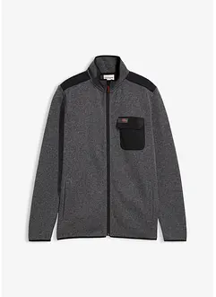 Jakke i strikket fleece, bonprix