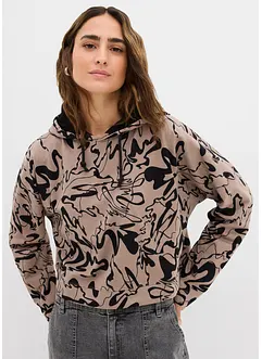 Hettegenser i 100% bomull, bonprix