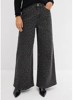 Wide Leg-jeans Mid Waist, bonprix