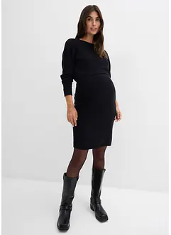 Mamma-sett med genser og skjørt for svangerskapet og tiden etterpå (2-delt sett), bonprix