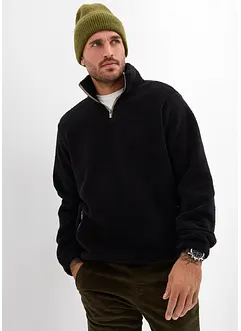 Fleecegenser i pilé, bonprix