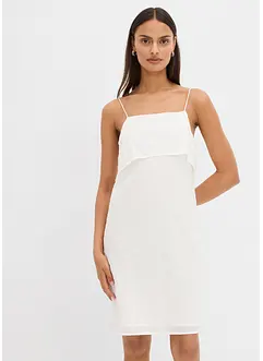 Minikjole med fint paljettbroderi, bonprix