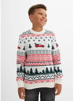 Finstrikket julegenser, bonprix