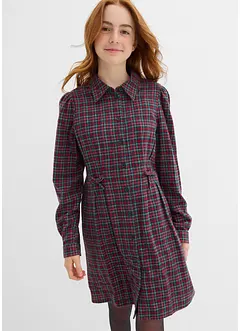 Skjortekjole av flanell, bonprix