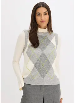 Strikket vest, bonprix