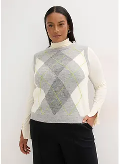 Strikket vest, bonprix