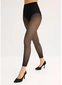 Varmende leggings i transparent materiale med Belly Control og Push up-effekt 50 DEN, bonprix