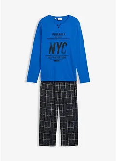 Pyjamas i 100% bomull, bonprix
