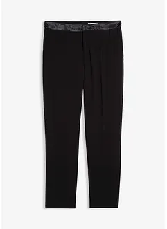 Smoking-bukse med stretchandel, Slim Fit, bonprix