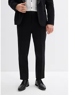 Smoking-bukse med stretchandel, Slim Fit, bonprix