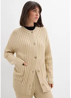 Cardigan i myk viskosemiks, bonprix
