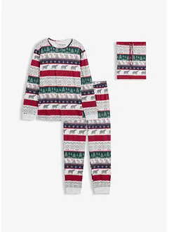 Pyjamas i 100% bomull, leveres med gavepose, bonprix