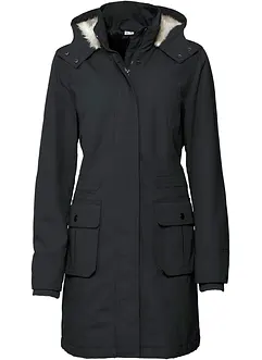 Vattert bomullsparkas, bonprix