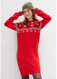 Strikket kjole, bonprix