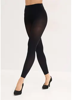 Leggings med behagelig linning 50 den (2-pack), bonprix