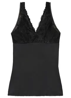 Shapetop med blonde, middels figurformende, bonprix